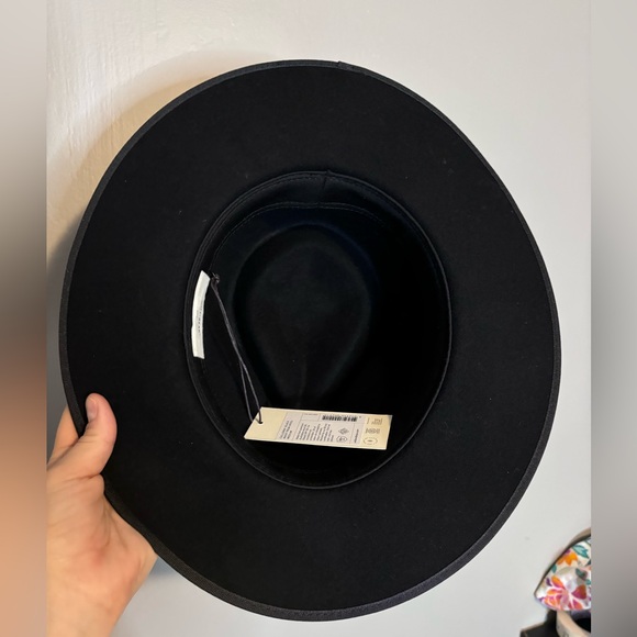 Will and Bear Calloway Black Wide Brim Hat - Picture 4 of 7